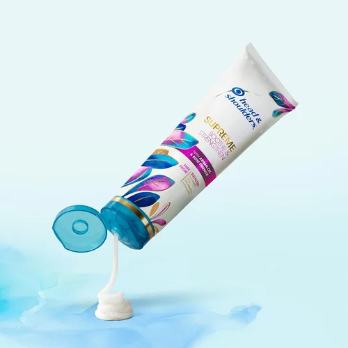 Miniatura 7 de Head & Shoulders Supreme, Champú y acondicionador para el cuidado del cuero cabelludo seco y la caspa, con aceite de argán y esencia de rosa, calma