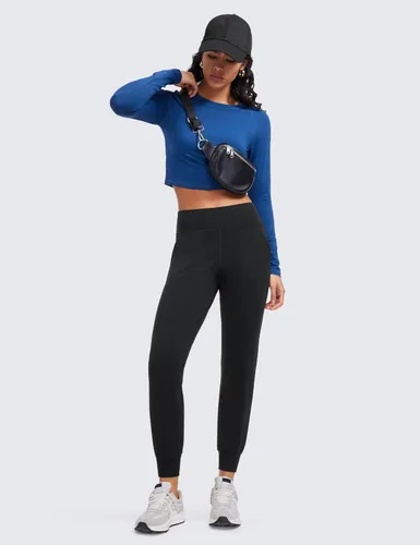 Miniatura 3 de CRZ YOGA Butterluxe - Pantalones deportivos de cintura alta para mujer de 27 pulgadas, pantalones de yoga suaves como la mantequilla, leggings