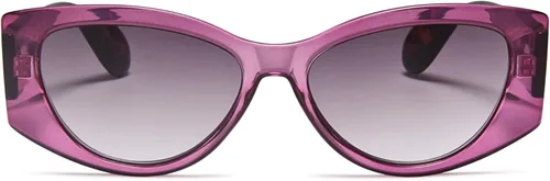 Miniatura 2 de 2SeeLife Paquete de 3 lentes de lectura tipo ojo de gato de gran tamaño para mujer, ajuste medio ancho, marco duradero y resistente, lectores de ojo