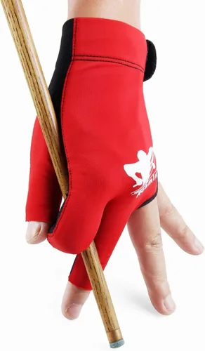 Miniatura 13 de Guantes de billar para hombres y mujeres, guantes de billar para mano izquierda/derecha, guantes de secado rápido de 3 dedos, ideales para tiradores