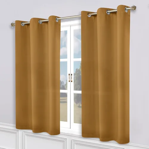 Miniatura 135 de Superior Cortinas Opacas, Oscurecimiento de Habitación, Dormitorio, Cortinas, Cocina, Acentos de Ventana de Sala de Estar, Bloqueo Solar, Térmico