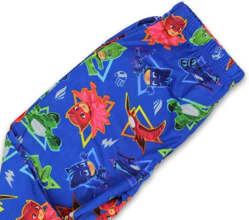 Miniatura 6 de PJ Masks Conjunto de pijama de 2 piezas con pantalones de manga corta para niños pequeños
