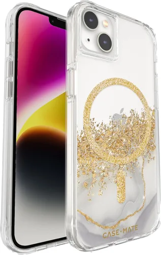 Miniatura 9 de Case-Mate BLOX - Funda para iPhone 14/13, transparente [protección contra caídas de 10 pies] [compatible con MagSafe] Funda de lujo con bordes