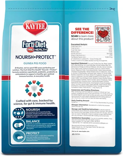 Miniatura 12 de Alimento Kaytee para cobayas modelo Forti Diet Pro Health