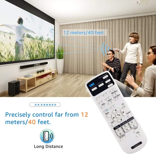 Miniatura 5 de Control remoto para proyectores Epson Home Cinema EB EMP EX VS H BrightLink Powerlite Series