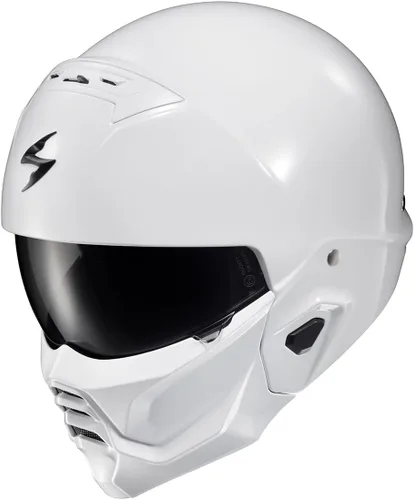 Miniatura 8 de ScorpionEXO Covert 2 Casco de Motocicleta de Cara Abierta 3/4 Modo Completo Listo para Bluetooth Bolsillos para Altavoces Cubierta Intercambiable