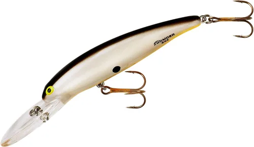 Miniatura 45 de Bomber Señuelos Long A Slender Minnow Jerbait Señuelo de Pesca a rayas (Baby Striper)