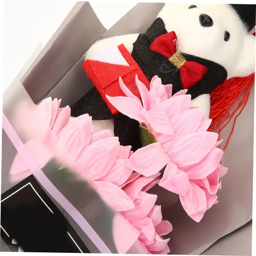 Miniatura 5 de Ramo de flores Ramo de oso de graduación 2024 Decoración de graduación Ramo de oso para graduación 2024 Boquets Plush