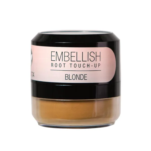 Calista Embellish Root Touch-Up, cobertura temporal de canas y corrector de adelgazamiento, fórmula fibrosa para cabello de aspecto más completo,