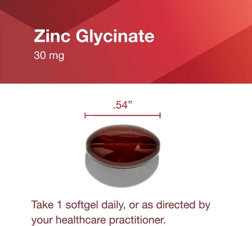 Miniatura 7 de Protocol for Life Balance Glicinato de zinc 30 mg - con Albion Traacs Zinc - Suplemento de glicinato de zinc - Apoyo al sistema inmunológico* - Apto