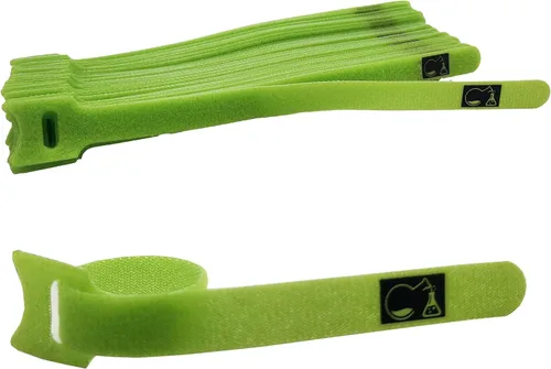 Miniatura 10 de CableLock Bridas para Cables - Paquete de 50 - Organizadores de Cables Reutilizables de 8 Pulgadas - Gestión Limpia de Cables para Juegos y Oficina