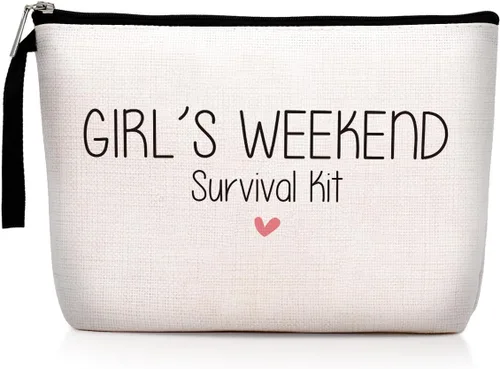 Miniatura 13 de Hanamiya Na Bolsas de fin de semana para mujer, bolsa de cosméticos, Beige0007