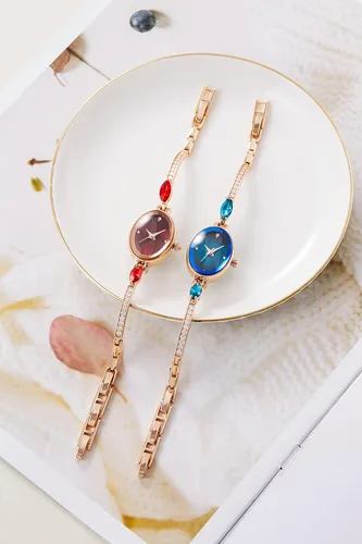 Miniatura 7 de Reloj de pulsera para mujer, mini reloj de moda para mujer, reloj de pulsera de cuarzo, resistente al agua para mujer