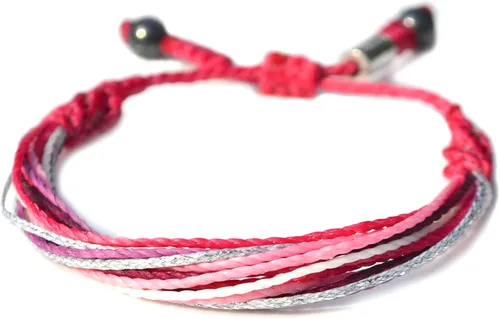 Pulseras de macramé y estilo surfista en categoría de enlace con múltiples colores
