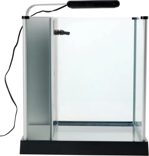 Miniatura 3 de Set de acuario Fluval SPEC para agua dulce, acuario con iluminación LED y filtración de 3 etapas, 2.6 galones, negro, para razas grandes