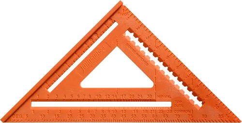 Miniatura 9 de Johnson Level & Tool RAS-70B-ORAN Escuadra de Viga Structo-Cast, 7", Naranja, 1 Escuadra
