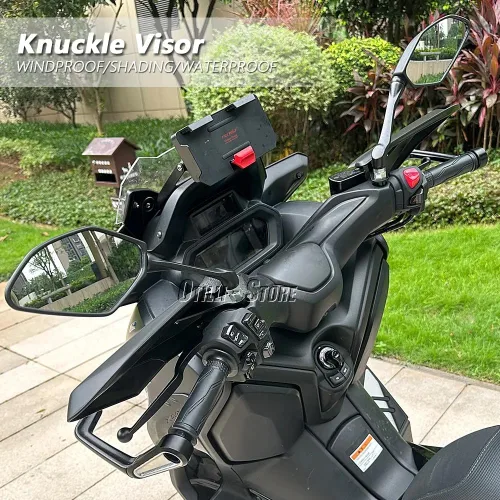 Miniatura 7 de Protector de mano para Yamaha X-MAX125 X-MAX300 XMAX 125 300 2023 2024 Protección para manillar de motocicleta