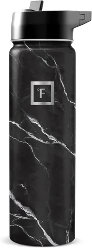 Miniatura 71 de IRON °FLASK Frasco de hidratación para acampar y senderismo con pajilla, botella de agua deportiva de acero inoxidable con aislamiento de boca