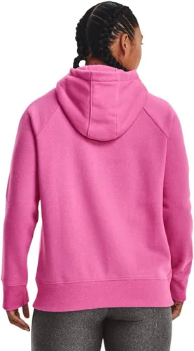 Miniatura 2 de Under Armour Rival - Sudadera con capucha para mujer, de vellón y con logotipo