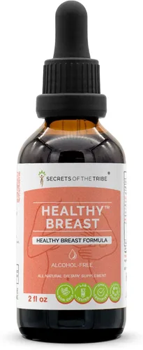 Secrets of the Tribe Extracto saludable sin alcohol de mama, bardana, vitex, ñame silvestre, trébol rojo, manzanilla, milenrama. Fórmula saludable
