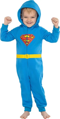 Miniatura 9 de DC Comics Liga de la Justicia Superhéroe Pijamas Familiares a Juego Union Suit Para Hombres, Mujeres, Niñas, Niños y Mascotas