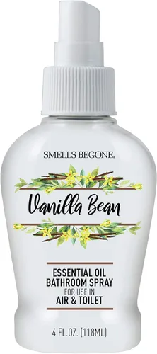 Miniatura 6 de SMELLS BEGONE Ambientador de aceite esencial en espray para baño, elimina los olores del baño y el inodoro, fabricado con aceites esenciales, aroma