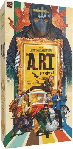 The A.R.T. Project | Juego de mesa de estrategia cooperativa | Redacción de cartas, juego de zona de control | Coop y juego en solitario para