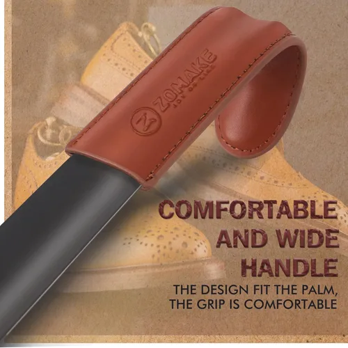 Miniatura 4 de ZOMAKE Long Shoe Horn for Seniors Men,Metal Shoehorn Long handle for Boots, Shoe Spoon Helper