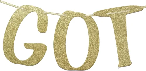 Miniatura 3 de You Got This Banner - Decoración dorada con purpurina para el hogar, oficina, guardería, dormitorio de los niños, sala de juegos, decoración de pared