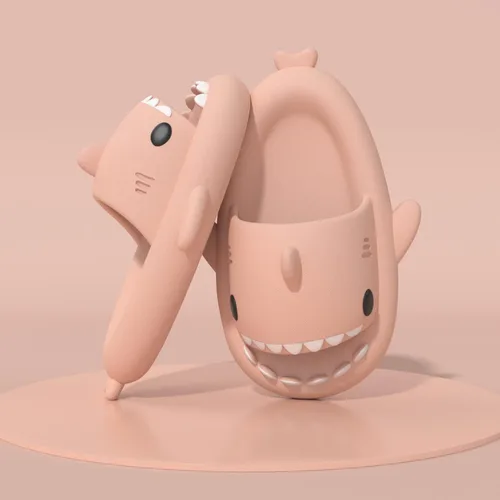 Miniatura 5 de ChayChax- Sandalias con diseño de tiburónnubecaricatura antideslizantes de punta abierta para niños y niñas, muy cómodas, bonitas, suela gruesa