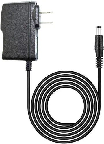 Guy-tech) Adaptador AC fuente de alimentación cargador para MXR Dunlop Kerry King Cry Baby Q Zone Kfk1 cable de alimentación, 4 pies, indicador LED