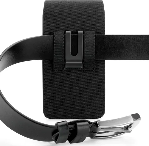 Miniatura 8 de Mopaclle Funda de nailon para teléfono celular para cinturón, compatible con iPhone 17 Pro Max/Air, iPhone 16 Pro Max, 15 Pro Max, Galaxy S25 Plus
