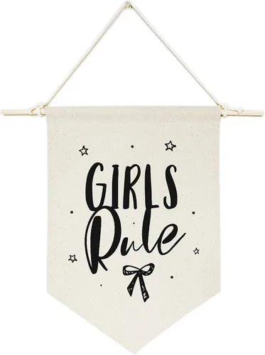 Miniatura 9 de The Cotton & Canvas Co. Cartel de lienzo colgante de pared con alfabeto para bebé, niña, bebé, guardería, habitación de adolescentes y niños