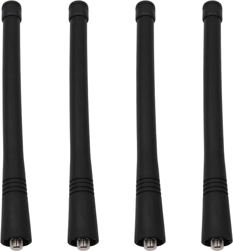 4 unidades NAD6502AR VHF 146-174 Mhz antena apta para Motorola CP150 CP185 CP200 CP200D CP200XLS HT750 HT1250 PR400 PR860 EP350 EP450 EX500 EX560