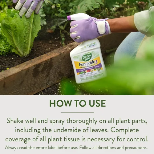 Miniatura 8 de Garden Safe Fungicida 3 32 Oz. Fungicida en aerosol de gatillo listo para usar - 1 cada uno