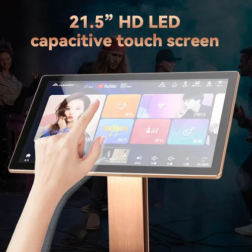 Miniatura 2 de 2025 Nueva máquina de karaoke china KV-V5 MAX Reproductor de karaoke Pihaosen, con micrófono inalámbrico de reverberación, pantalla táctil Pantalla