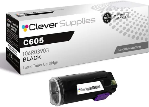 Miniatura 188 de CS compatible Xerox Phaser 6510/WorkCentre 6515 (106r03480) 2 cartuchos de tóner negro para Phaser 6510, WorkCentre 6515 2 negro