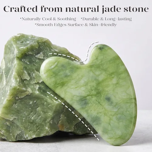 Miniatura 2 de BAIMEI IcyMe Gua Sha Herramientas faciales Masajeador facial para el cuidado de la piel, relajación y reducir las arrugas y la hinchazón
