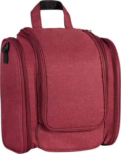 Miniatura 2 de Neceser de viaje multifuncional colgante para mujeres y hombres, organizador de baño y ducha, bolsa de higiene con soportes de banda elástica