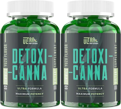 Gomas de desintoxicación y limpieza - Limpieza y reparación del hígado, intestino y riñones, desintoxicación rápida y efectiva para todo el cuerpo,