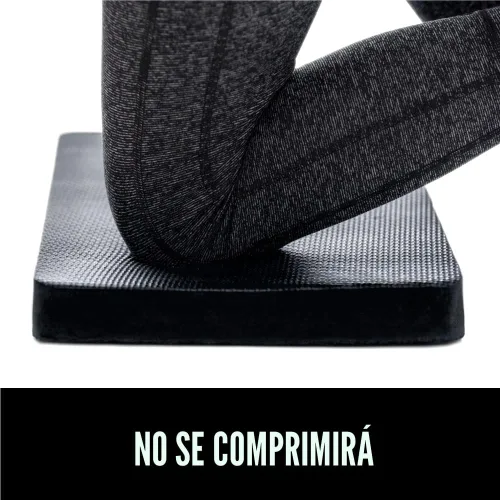 Miniatura 5 de GORILLA GRIP Almohadilla de Espuma Suave Extra Gruesa con Patente Pendiente para Arrodillarse, Cojines Grandes de Apoyo para las Rodillas para Negro