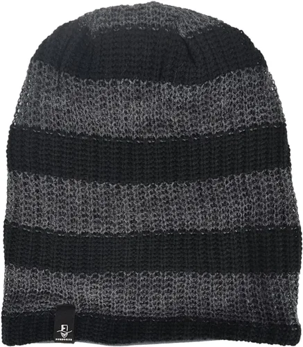 Miniatura 44 de FORBUSITE Gorro de punto largo holgado para hombre para verano e invierno, de gran