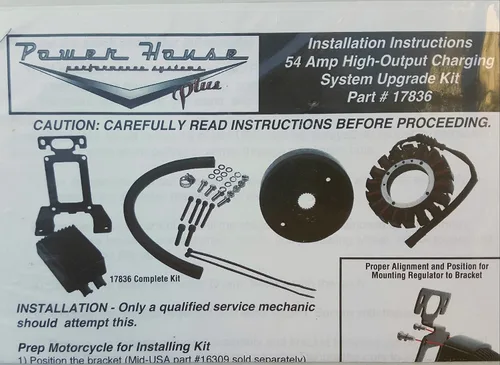Miniatura 2 de Sistema de carga de salida alta de 54 amperios para modelos Harley Davidson Touring 2010-2016 para modelos Touring 2011 a 2016, modelos CVO Touring