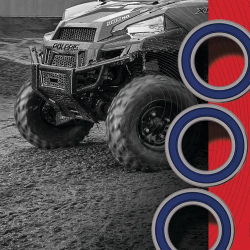 Miniatura 5 de All Balls Racing 25-1250 Kit de juntas de rodamiento de rueda compatible con/reemplazo para Honda Suzuki