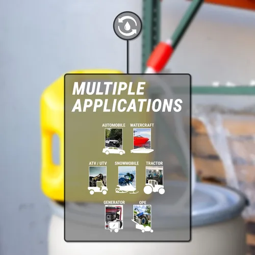 Miniatura 7 de TERA PUMP - Bomba de sifón manual de operación manual resistente a productos químicos basados en agua para gas, insecticidas químicos, diésel