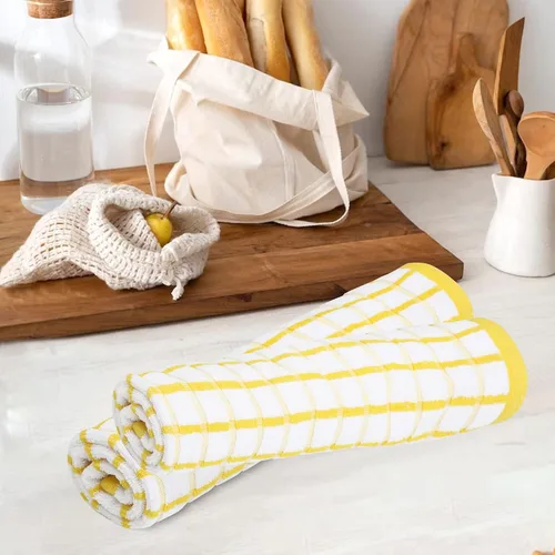 Miniatura 114 de Urban Villa Toallas de cocina 100% algodón para cocina (juego de 6) 20"x30" toallas de cocina altamente absorbentes, juego de ropa de cocina