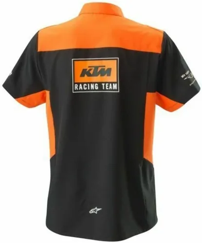 Miniatura 2 de KTM Camiseta del equipo (L) Negro/Naranja, Negro/Naranja
