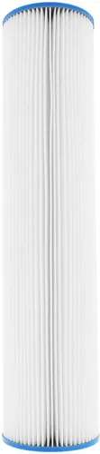 Miniatura 2 de 20 micrones, 20 pulgadas x 4.5 pulgadas, paquete de 2 cartuchos de repuesto de sedimentos plisados de poliéster para toda la casa, compatible