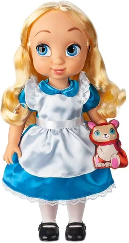 Disney Store - Muñeca Alice de la colección oficial Animators, de 16 pulgadas, juguete coleccionable de personaje, perfecto para fanáticos, diseño