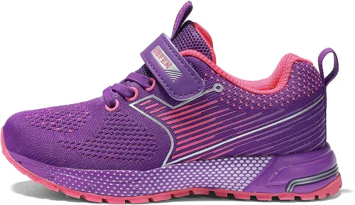 Miniatura 2 de UBFEN Tenis para niños y niñas, para correr, atletismo, caminar, gimnasio, deportes, ligeros, transpirables